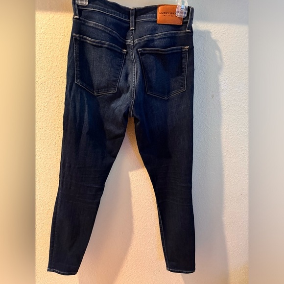 LUCKY BRAND Ava Mid Rise Skinny Dark Wash Women’s Jeans. Size 4/27 - Picture 2 of 9